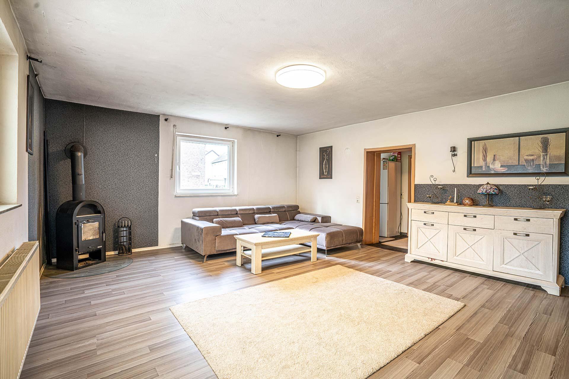 Wohnzimmer Historisches Einfamilienhaus Bedburg  Einfamilienhaus Bedburg