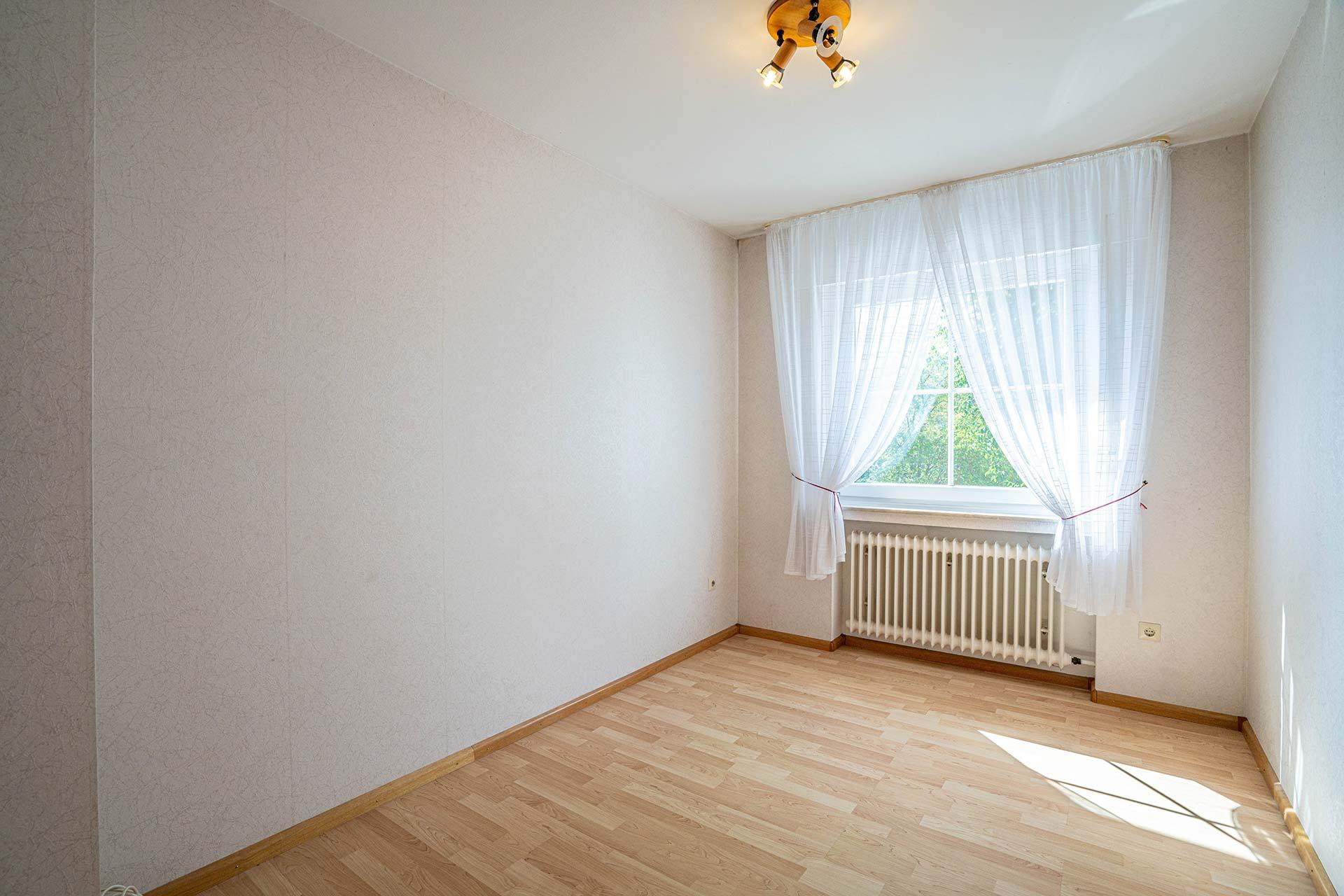 Kinderzimmer 2 ist zur Gartenseite gelegen. Reihenmittelhaus Erftstadt